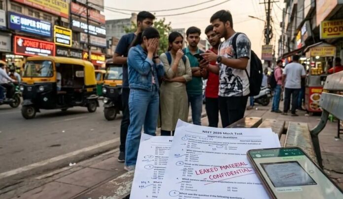नीट यूजी 2026 पेपर लीक जांच में नया खुलासा