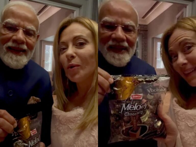 PM मोदी ने जियोर्जिया मेलोनी को दी मेलोडी टॉफी