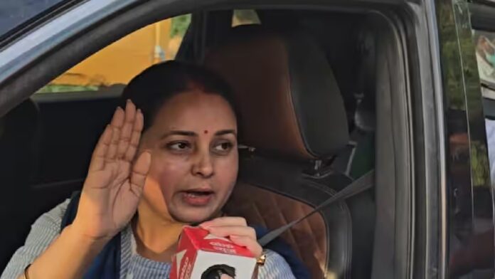 निशांत कुमार पर हमला बोलती रोहिणी आचार्य