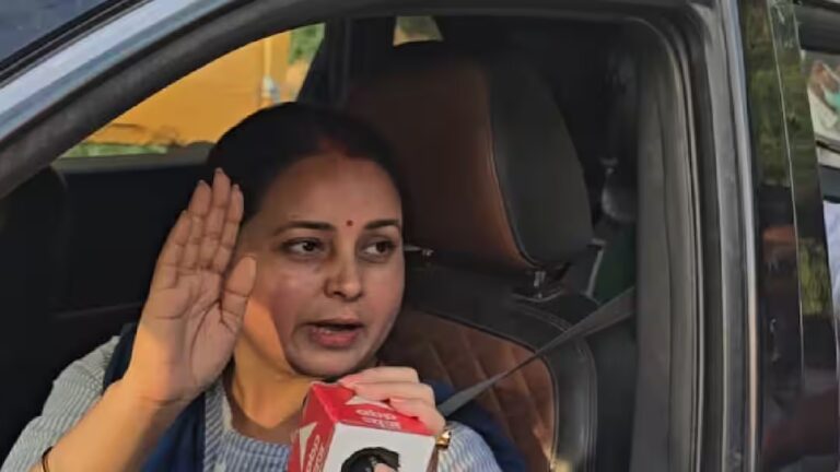 निशांत कुमार पर हमला बोलती रोहिणी आचार्य