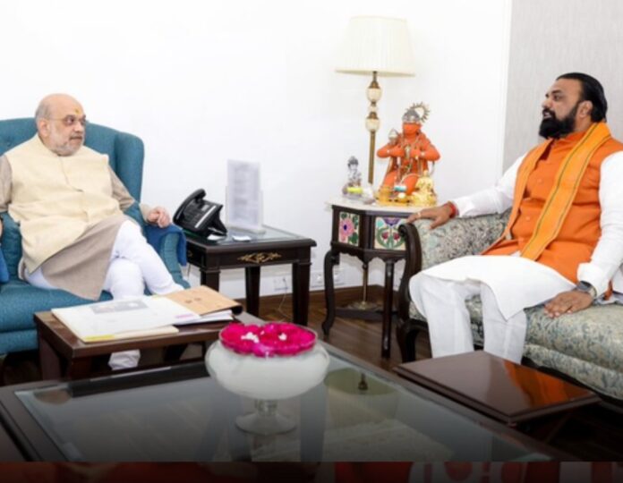 दिल्ली में अमित शाह से मिले सम्राट चौधरी