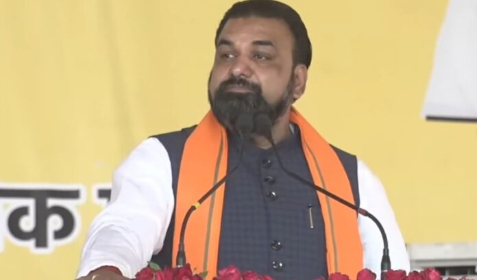 एनकाउंटर विवाद पर बयान देते मुख्यमंत्री सम्राट चौधरी