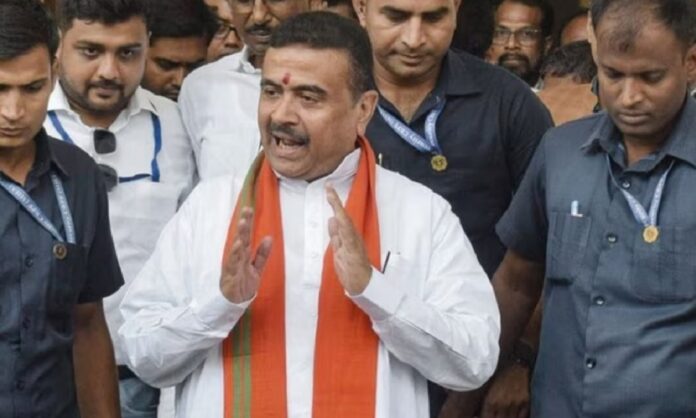 अन्नपूर्णा योजना और जनता दरबार को लेकर घोषणा करते शुभेंदु अधिकारी