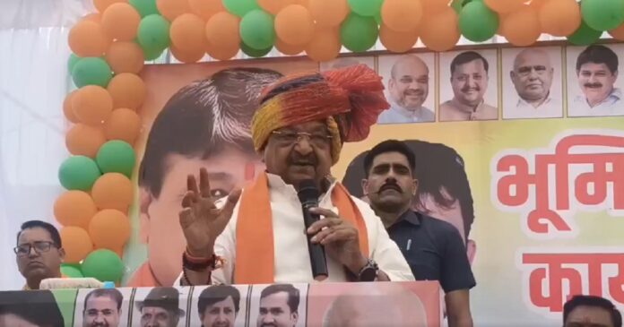 काफिर शब्द पर बयान देते मध्य प्रदेश के मंत्री कैलाश विजयवर्गीय