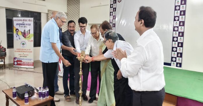 समस्तीपुर में प्रिसिजन मेडिसिन और कैंसर उपचार पर संबोधित करते डॉ. अभिषेक आनंद