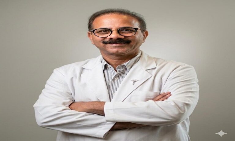 विश्व पर्यावरण दिवस पर कैंसर और प्रदूषण के संबंध पर जानकारी देते वरिष्ठ कैंसर सर्जन डॉ. वी.पी. सिंह