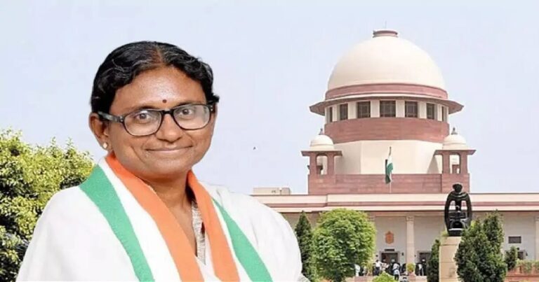 सुप्रीम कोर्ट के फैसले के बाद प्रतिक्रिया देतीं कांग्रेस नेता मीनाक्षी नटराजन