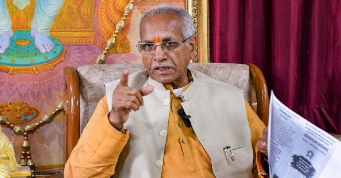 राम मंदिर चढ़ावा विवाद के बीच चंपत राय की फाइल फोटो