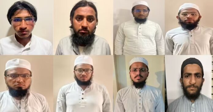 गुजरात एटीएस द्वारा जैश-ए-मोहम्मद से जुड़े आठ आरोपियों की गिरफ्तारी