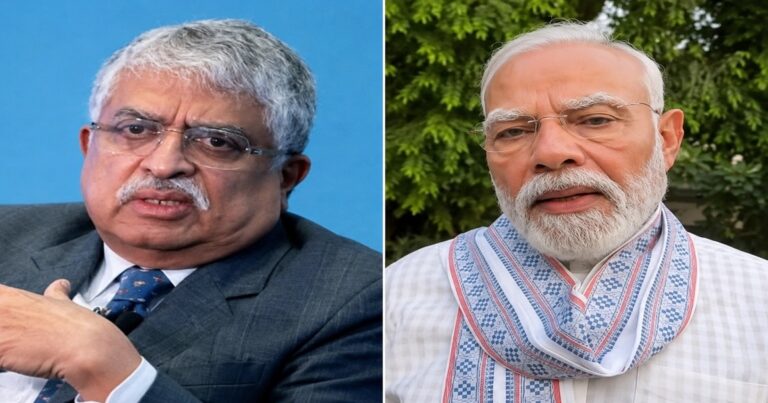 नीट पेपर लीक के बाद परीक्षा सुधार के लिए नंदन नीलेकणि की अगुवाई में टास्क फोर्स बनाने का ऐलान करते प्रधानमंत्री नरेंद्र मोदी