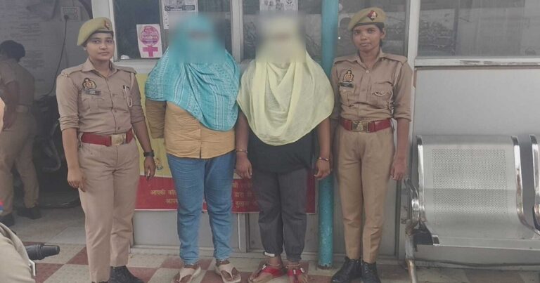 वाराणसी के सिगरा थाना क्षेत्र में पुलिस की कार्रवाई