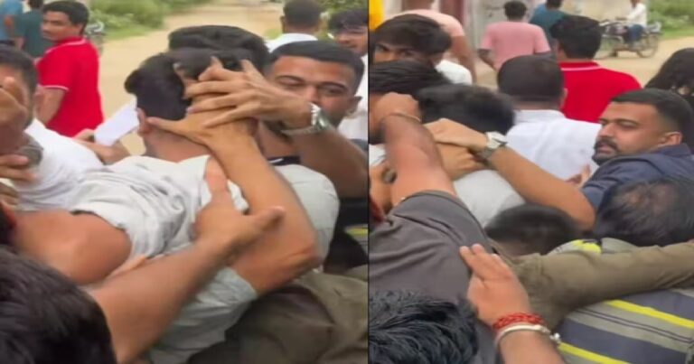 VIDEO: जयपुर में स्कूल दौरे पर बवाल: CJP कार्यकर्ताओं को ग्रामीणों ने खदेड़ा, आशुतोष रांका ने लगाया मारपीट का आरोप