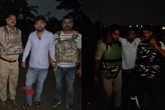 रक्षाबंधन से पहले वाराणसी वरुणा जोन में दो पुलिस एनकाउंटर