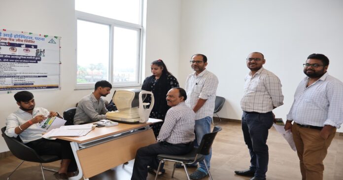 पटना में BSPHCL का स्वास्थ्य जांच शिविर