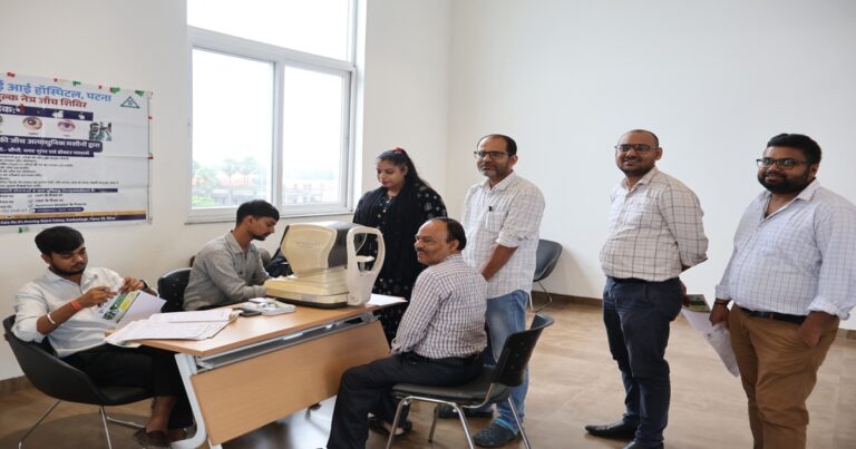 पटना में BSPHCL का स्वास्थ्य जांच शिविर