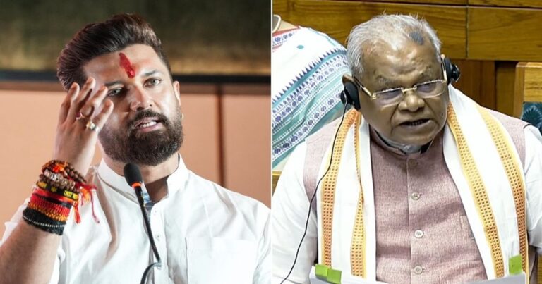 आरक्षण विवाद में चिराग पासवान और जीतन राम मांझी आमने-सामने