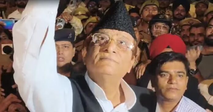 रामपुर जेल से रिहाई के बाद मनी लॉन्ड्रिंग मामले में आजम खान पर ED की कार्रवाई।