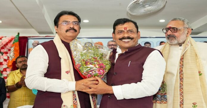 संजय सरावगी का बेगूसराय में एनडीए चुनाव प्रचार